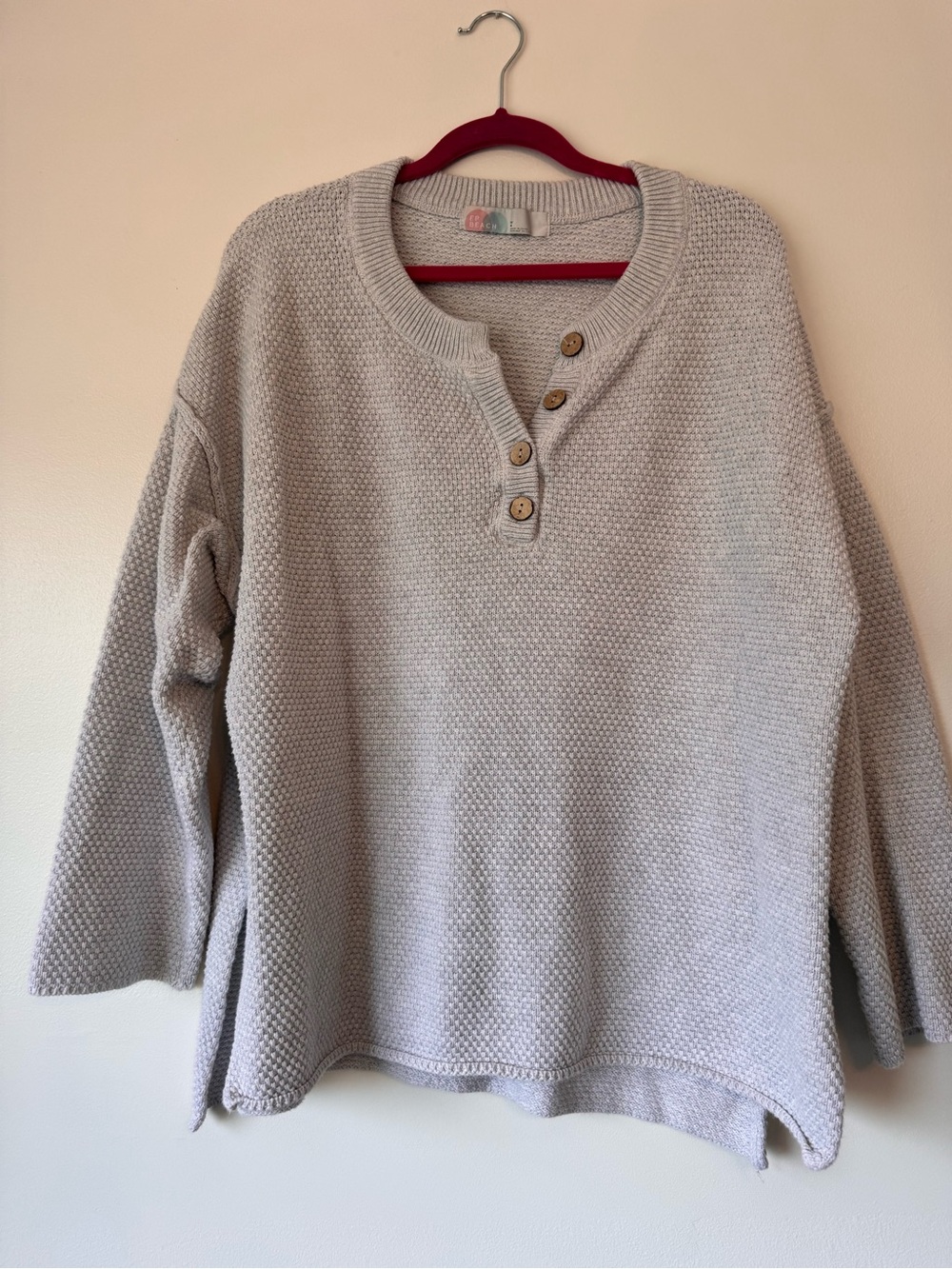 FP Beach Hailee Sweater Sz Large